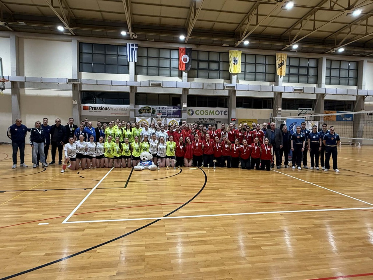 Final-4 Κορίτσια Κ18: Repeat τίτλου για τον Ολυμπιακό 3-0 το μαχητικό ΑΣ Πέρα στον τελικό - MVP  η Τριαντοπούλου